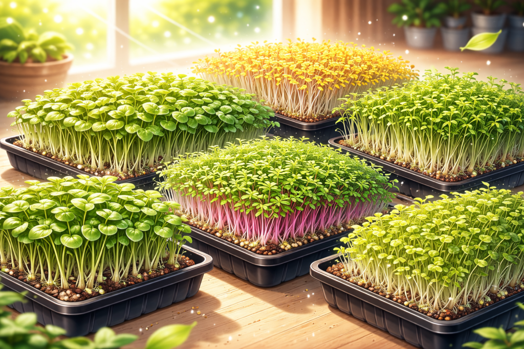 A Premium Microgreens Grow Kit